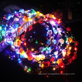 Luminous Garland Wreath Korean Rattan Head Flower Tourist Attraction Hot Sale Hair Accessories Headband Night Market Wholesale